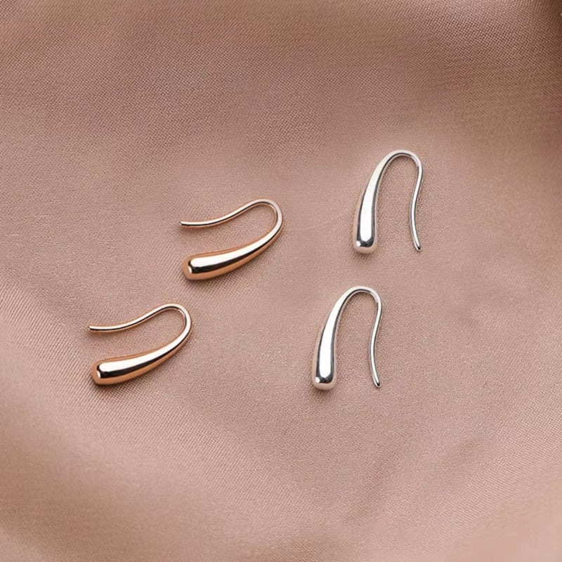 Drop Gold & Silver Earrings