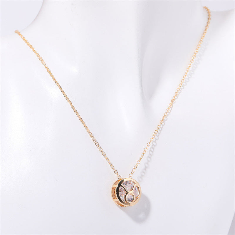 Double-sided Zodiac Necklace