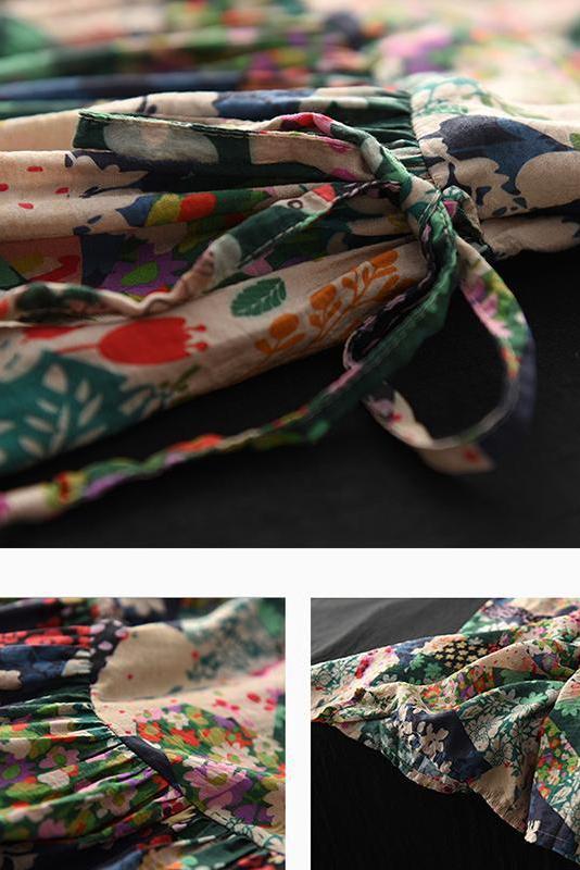 Limited Stock- Prints Short Sleeve Summer Loose Dress