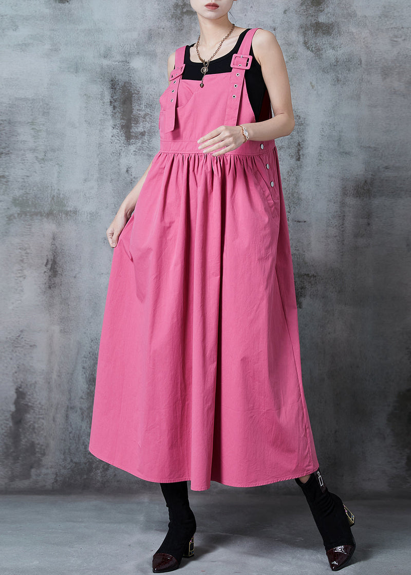 Rose Oversized Exra Large Hem Cotton Holiday Dress Fall