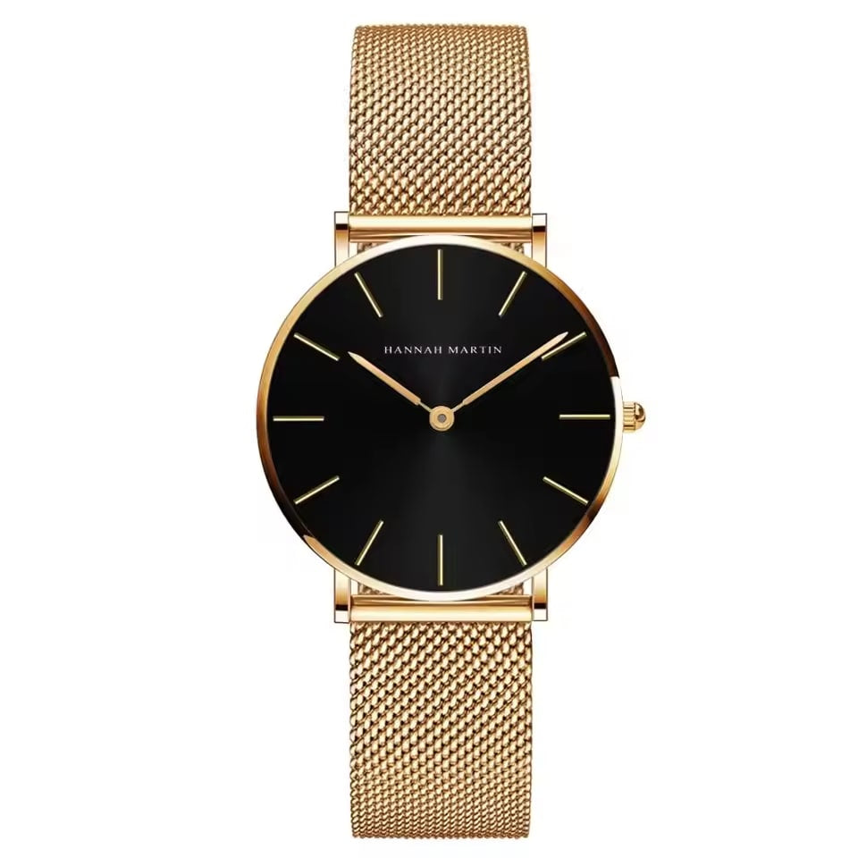 Gold with Black