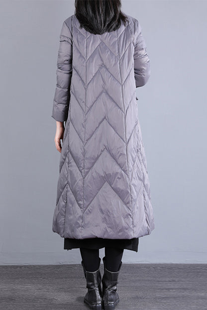 Loose Thick Long Coat Warm Down Coat
