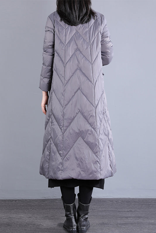 Loose Thick Long Coat Warm Down Coat