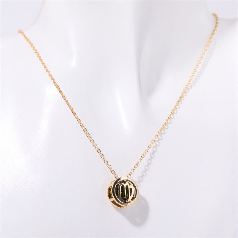 Double-sided Zodiac Necklace