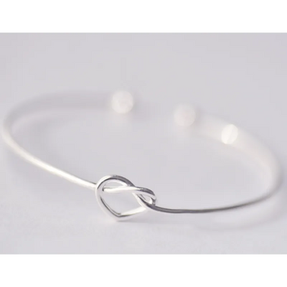 Silver Heart Bracelet