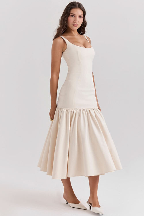 A Vintage Style Dress with Delicate Timeless Details