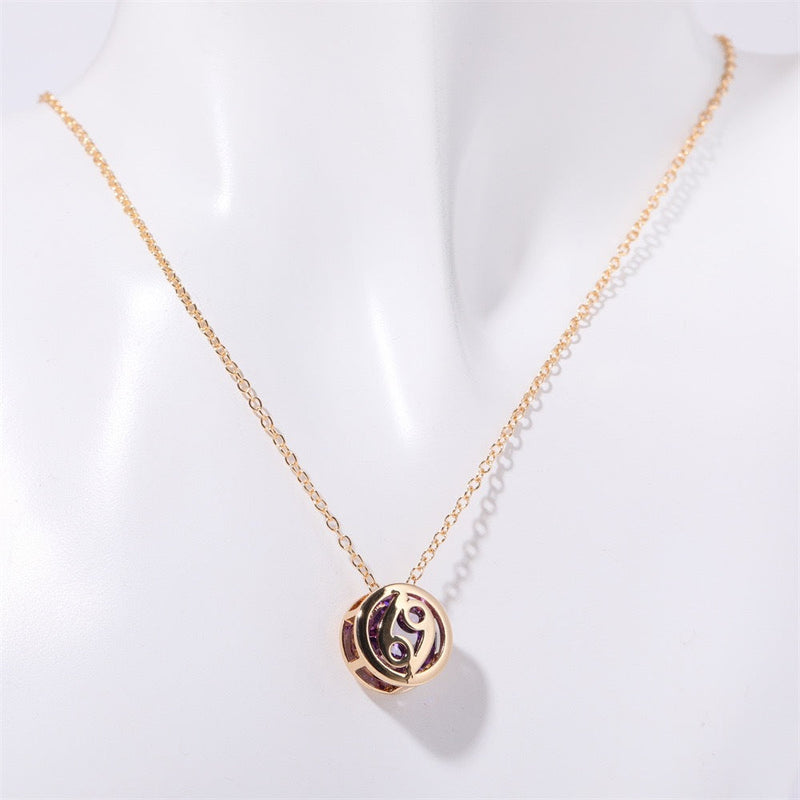 Double-sided Zodiac Necklace