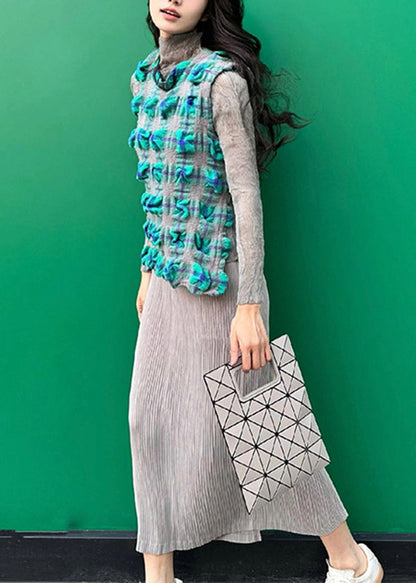 Style Green O-neck Slim Fit Cotton Vest Sleeveless