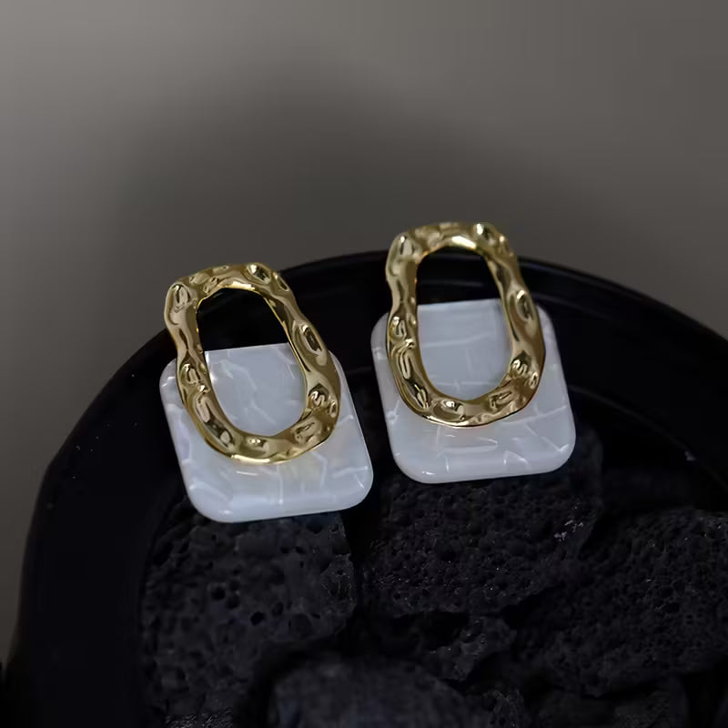 Geometric Stud Earrings