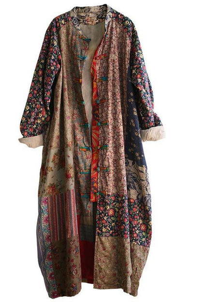 Limited Stock- Retro Color Contrast Coat