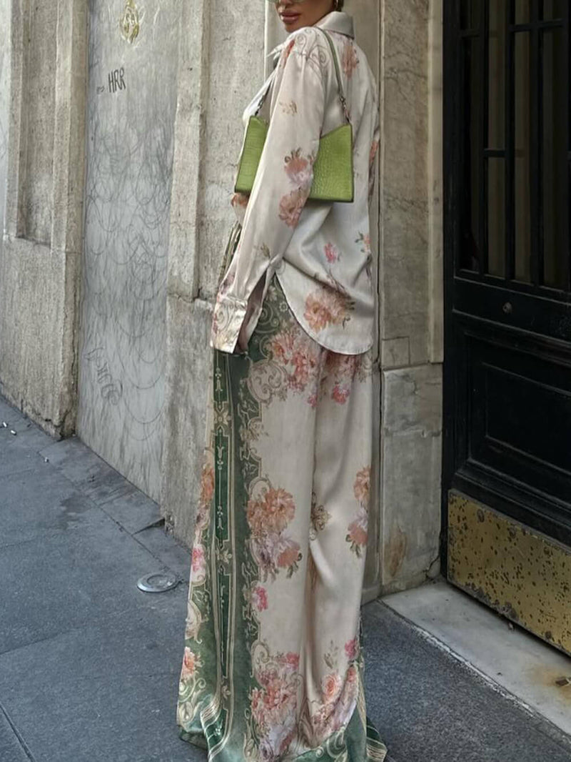 Oversized Unique Loose Print Shirt