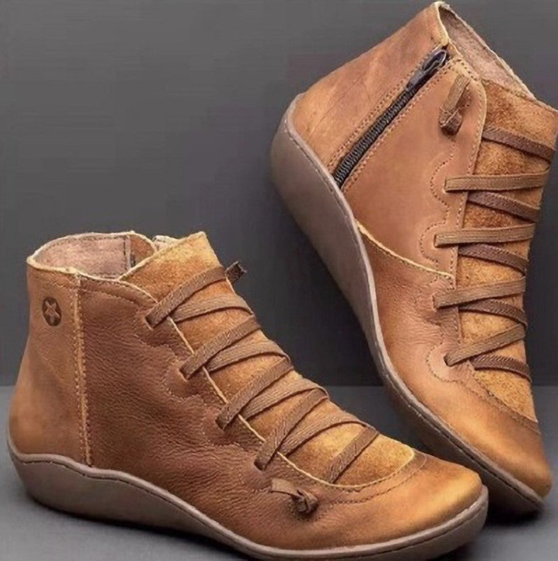 Classic Orthopedic Boots with Timeless Style