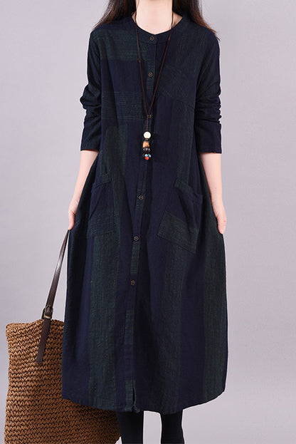 New Style Loose Long-sleeved Dress Shirt Skirt