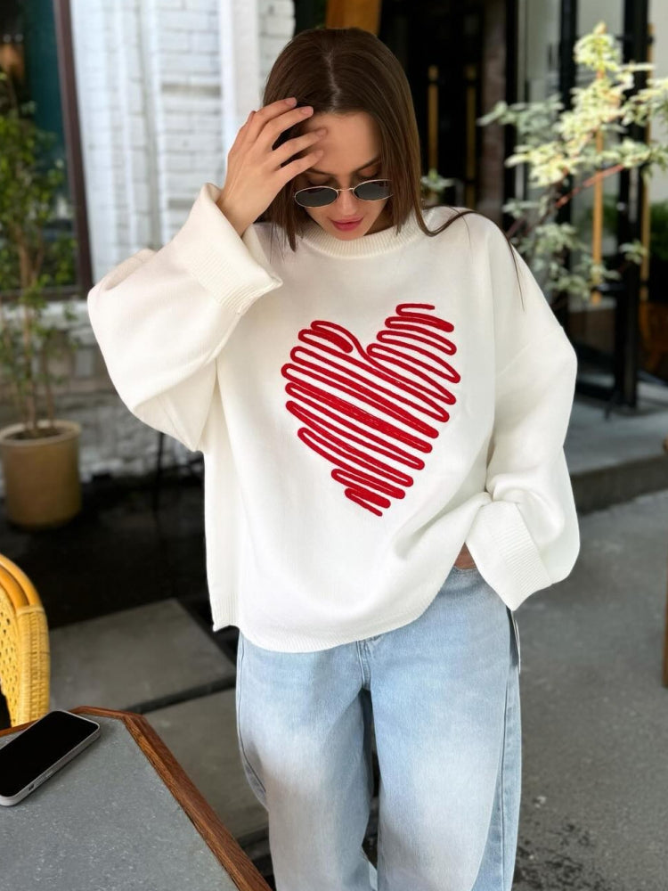 Gracefully Designed Sweater