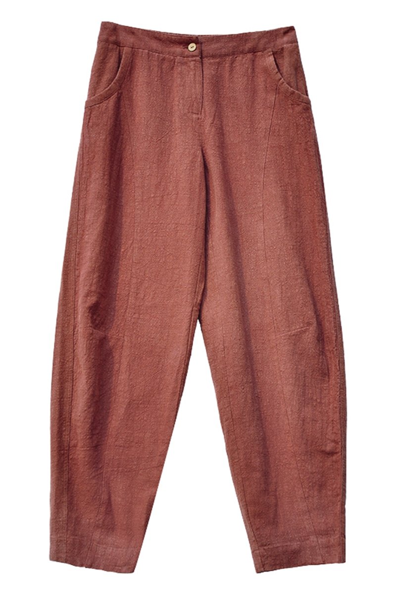 Pencil Pants Linen Trousers