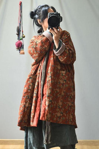 Limited Stock- Retro Loose Warm Pocket Coat