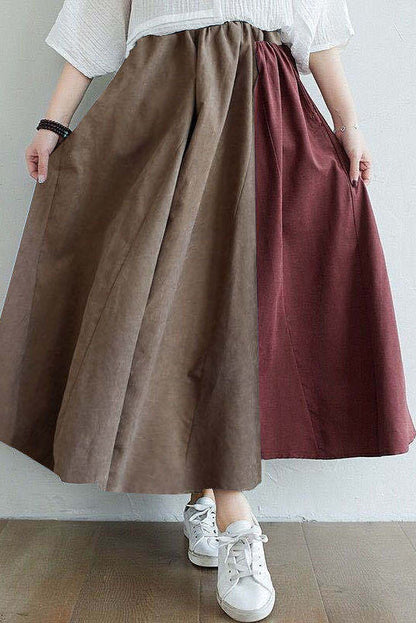 Color Matching Skirt
