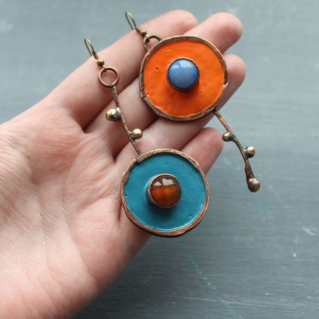 Handpainted Earrings