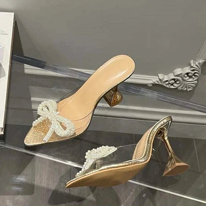 A Vintage Style Heels with Delicate Timeless Details