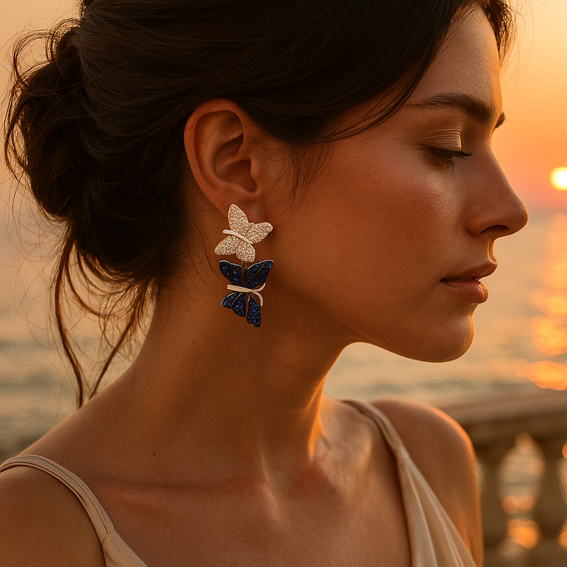 Cordelia | Butterfly Earrings