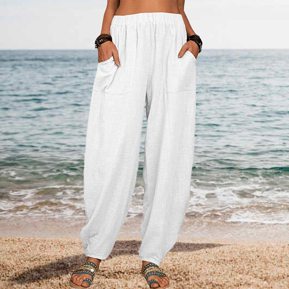 Cotton and Linen Trousers