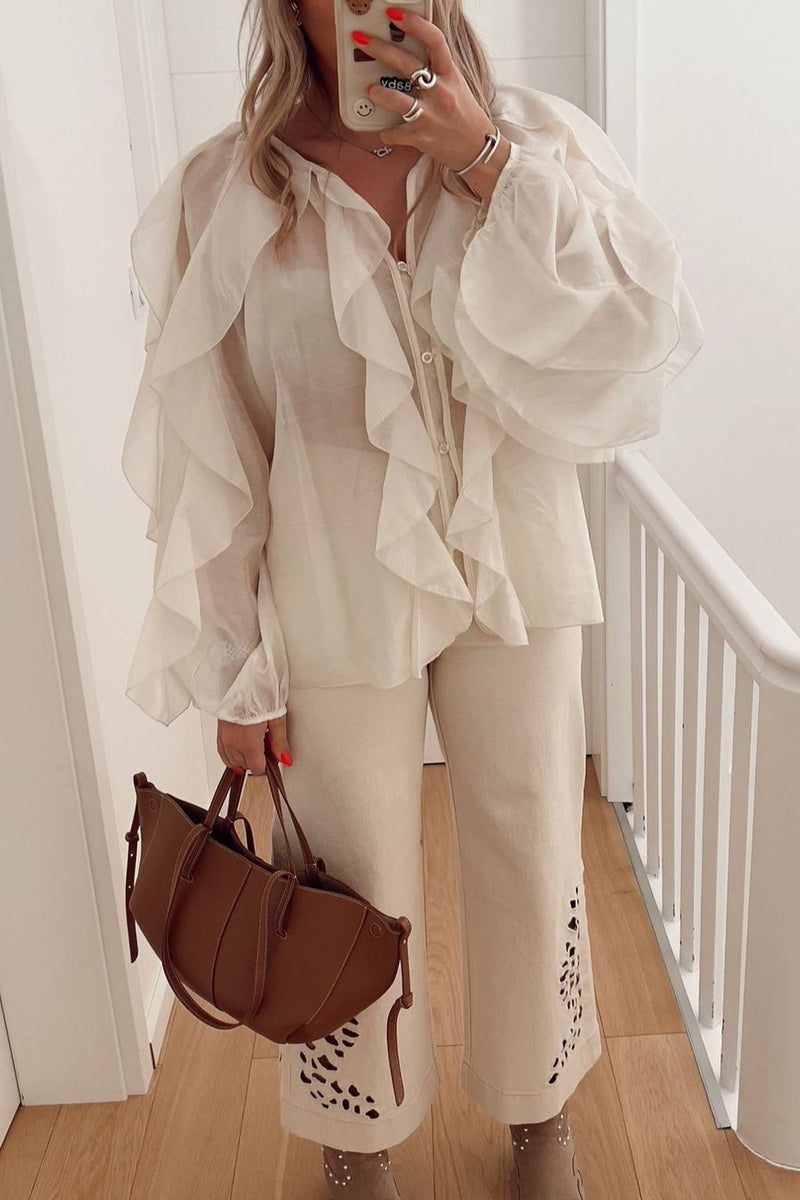 Timeless Vintage Style Blouse