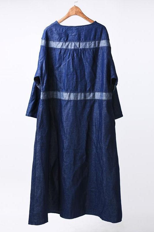 Black Denim Maxi Dresses Fall Clothes