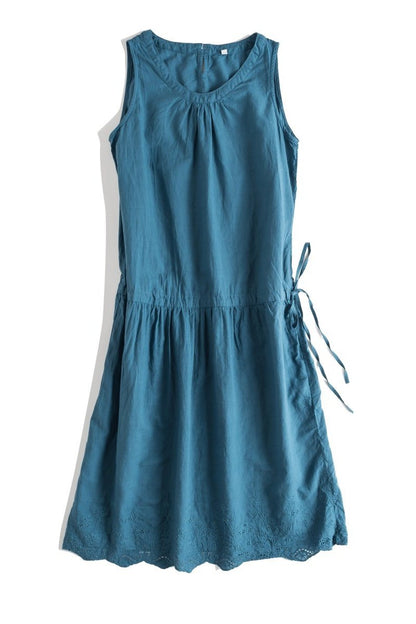 Drawing Cotton Sundresses Summer Cool Clothes