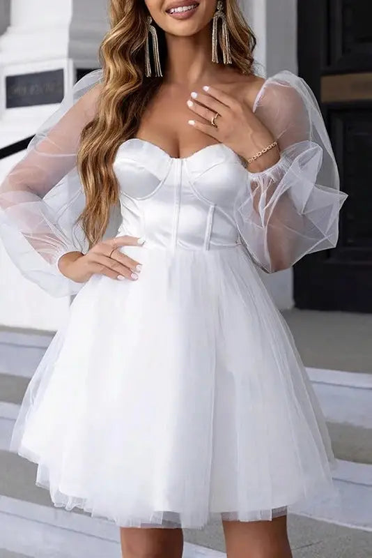 A Vintage Style Dress with Delicate Timeless Details