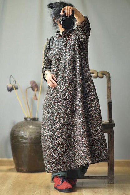 Limited Stock- Autumn Loose Cotton Dress
