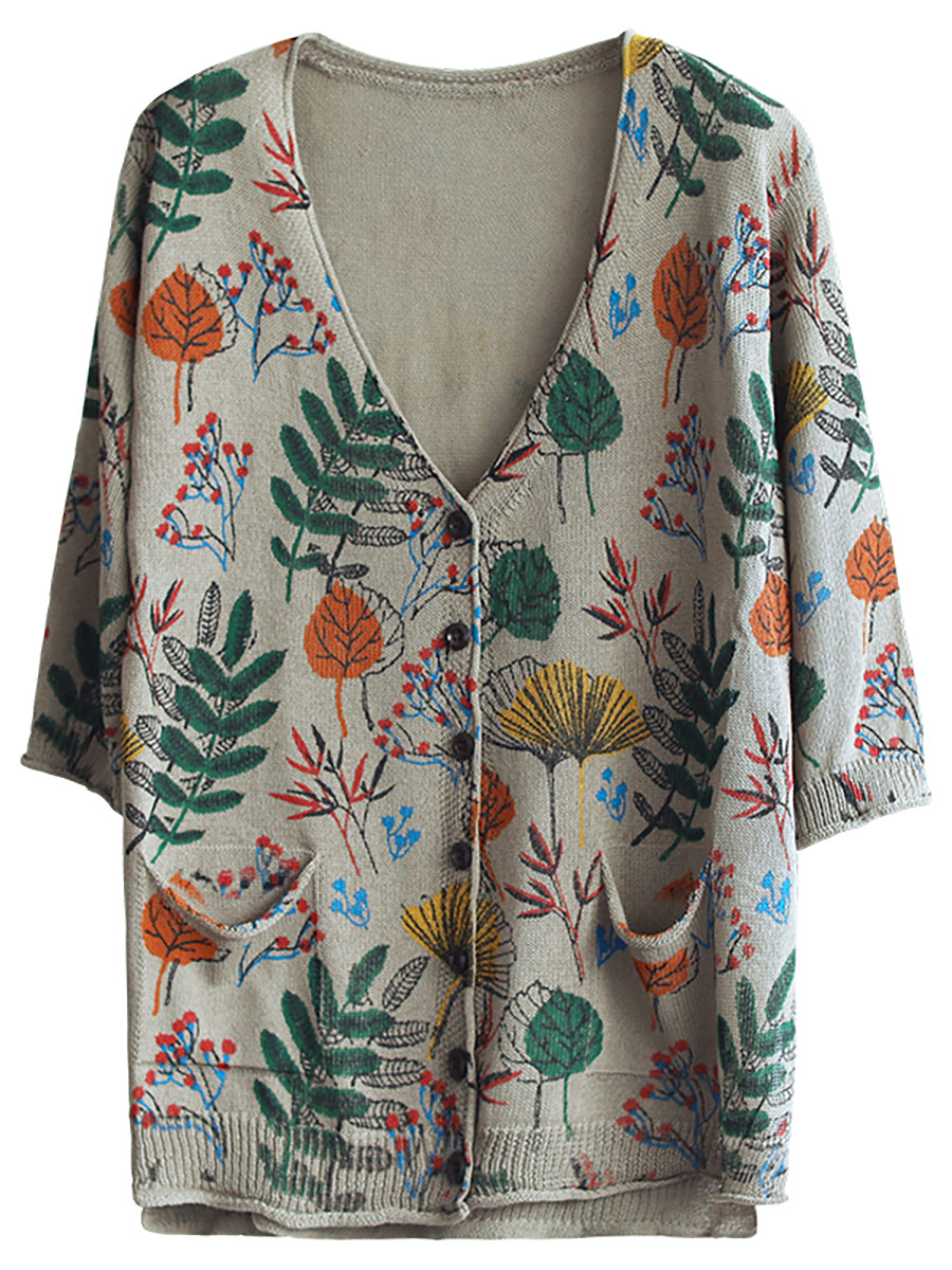 Printed Half Sleeve Knitted Shirt