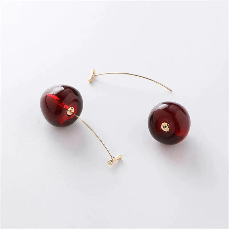 Red Cherry Earrings
