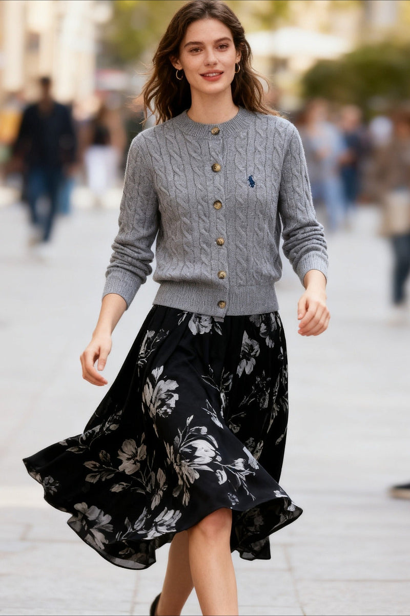 Timeless Vintage Style Cardigan