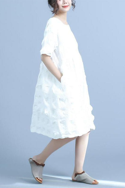 Cotton Dresses Summer Loose Clothes