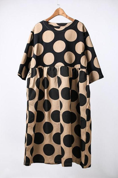 Polka Dots Loose Dress
