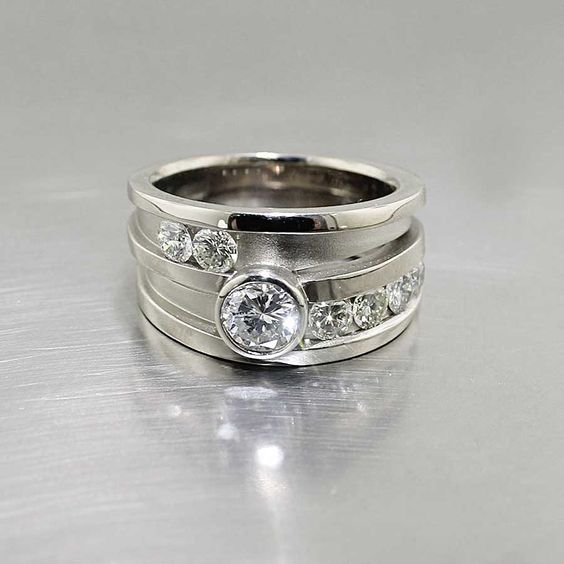 Glass Layered Ring