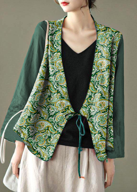 Indigo Embroidered Long Sleeve Linen Shirt