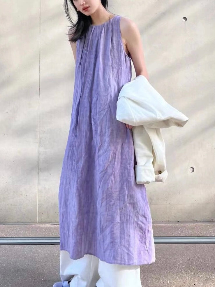 Purple Tank Dress