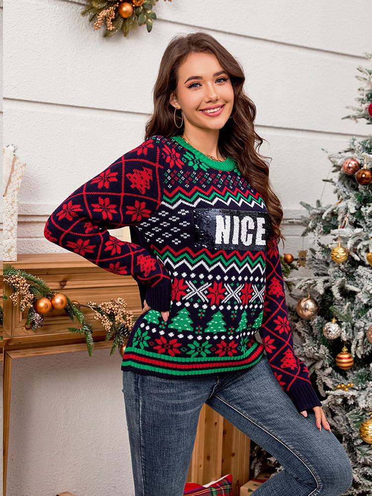 Gracefully Designed Sweater