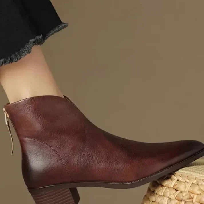 Chic Orthopedic Boots with Unique Design