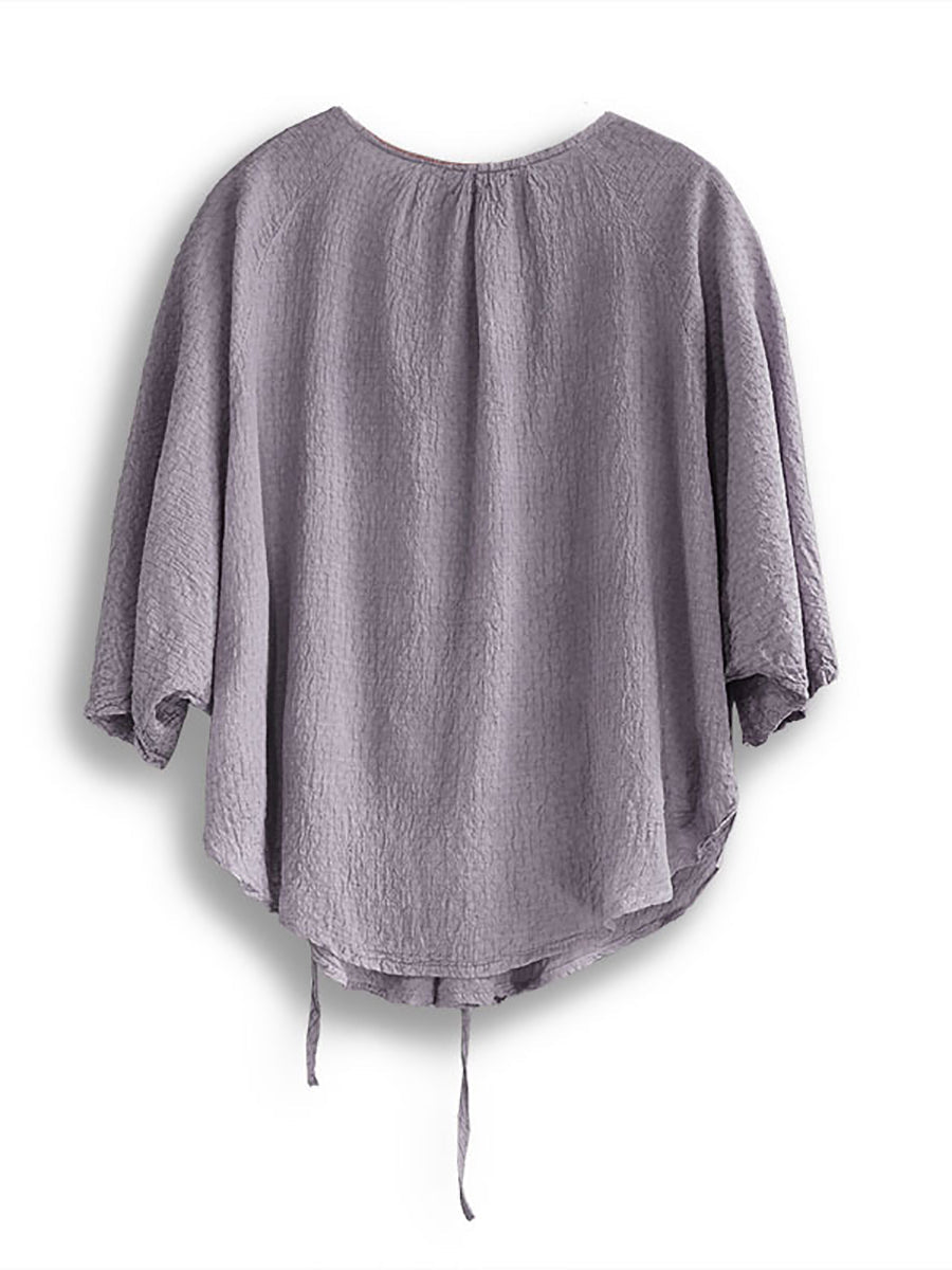 Summer Strap Jacquard Shirt
