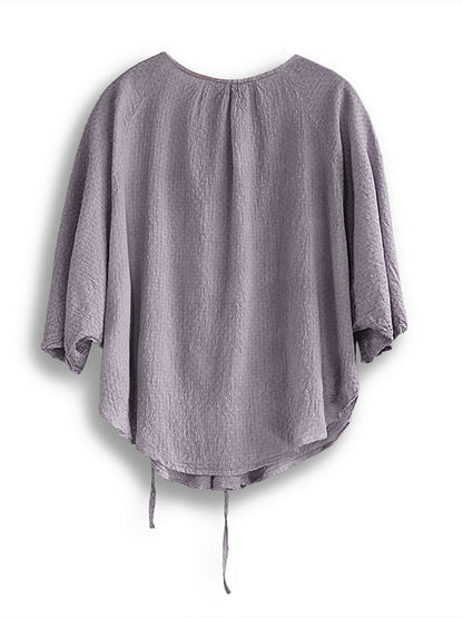 Summer Strap Jacquard Shirt