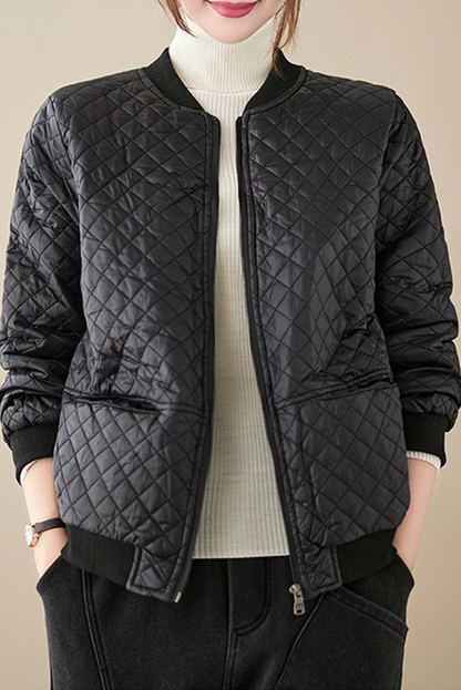 Winter Fleece Lined Cotton Jacket Retro Coat