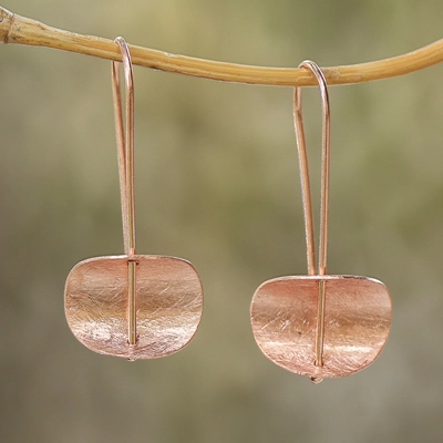 Bronze Dangling Earrings