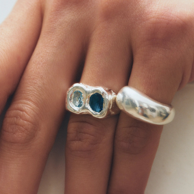 Forged Silver Ring