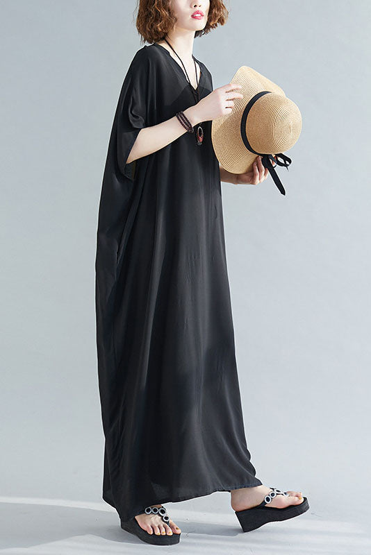 -new Style Short Sleeve Maxi Dress