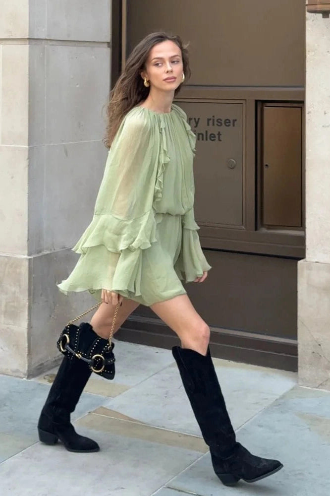 Elegantly Styled Dress for Everyday Wear