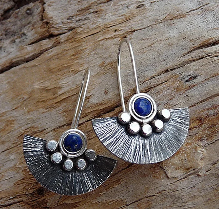 Blue Earrings