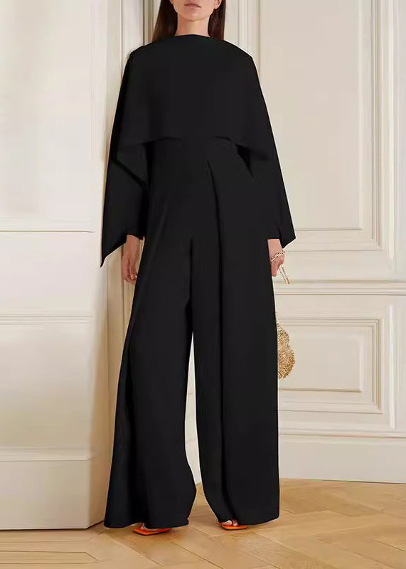 White Zippered Patchwork Cotton Jumpsuit Spring
