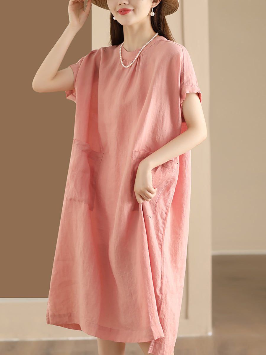 Summer Cotton Linen Dress